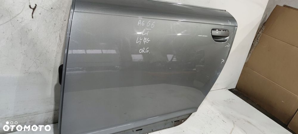 DRZWI LEWY TYŁ AUDI A6 C6 LY7G SEDAN AVANT ! - 5