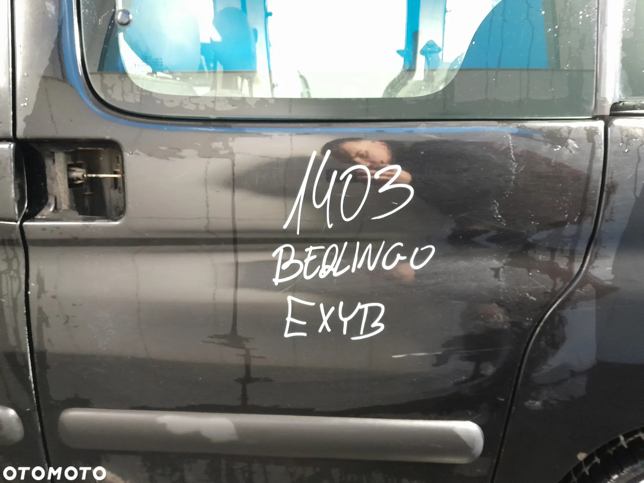 CITROEN BERLINGO I LIFT DRZWI LEWE PRZESÓWNE LEWY BOK KOLOR: EXYB - 3