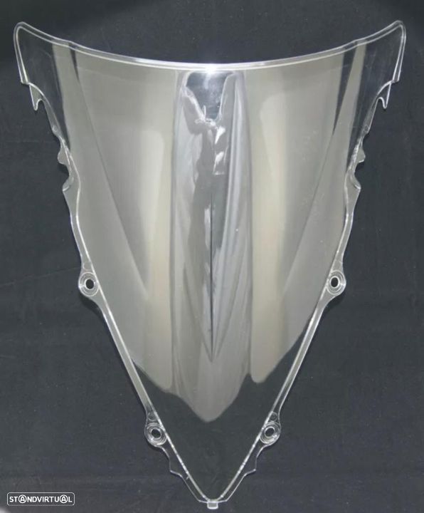 viseira nova  yamaha yzf R6 ano 2003 ate 2005  vidro bolha - 3