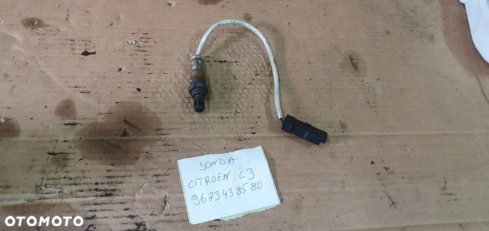Sonda lambda czujnik Citroen C3 II 1.0 VTI 9673438580 - 5