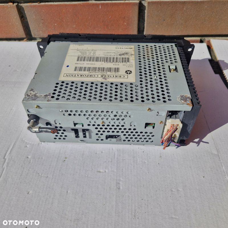 CHRYSLER PT CRUISER 00- RADIO CD P05091601AF - 2