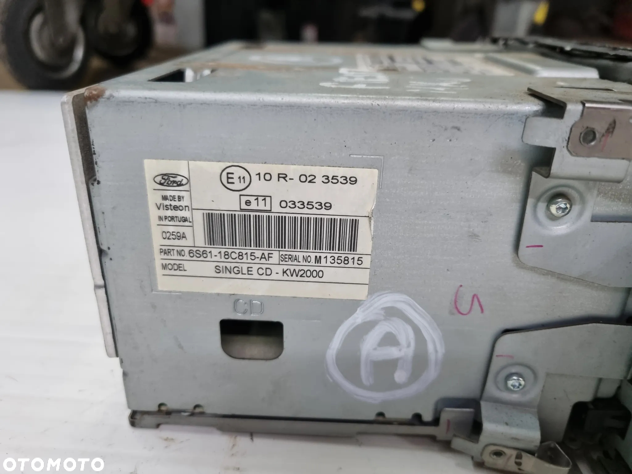 RADI CD 6000 TRANSIT MK7 06-13r. - 3