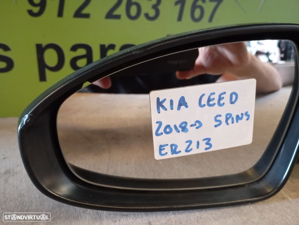 KIA CEED ESPELHO RETROVISOR ESQUERDO - ER213 - 3