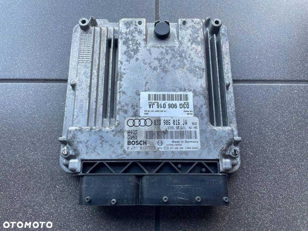 STEROWNIK SILNIKA 1.9 TDI AUDI 03G906016JA - 2