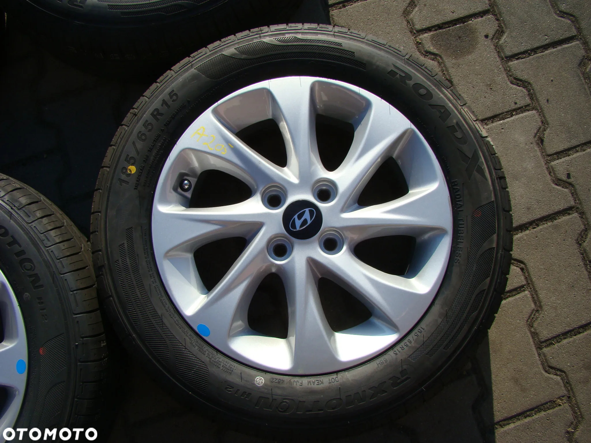 a205 4x100 Hyundai I20 Bayon 6Jx15 Lato niemontowane 185/65 R15 - 3