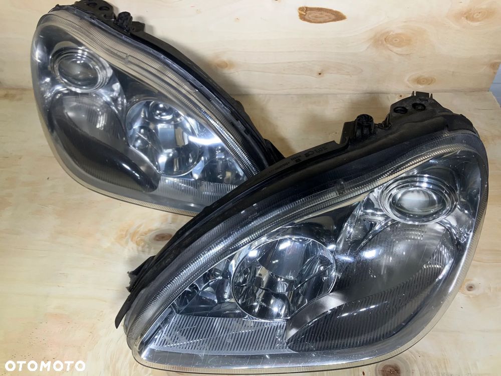 LAMPY PRZÓD MERCEDES W220 XENON LIFT LAMPA PRAWA LEWA BI XENON A2208202361 A2208202461 1309329087 PRZETWORNICA - 3