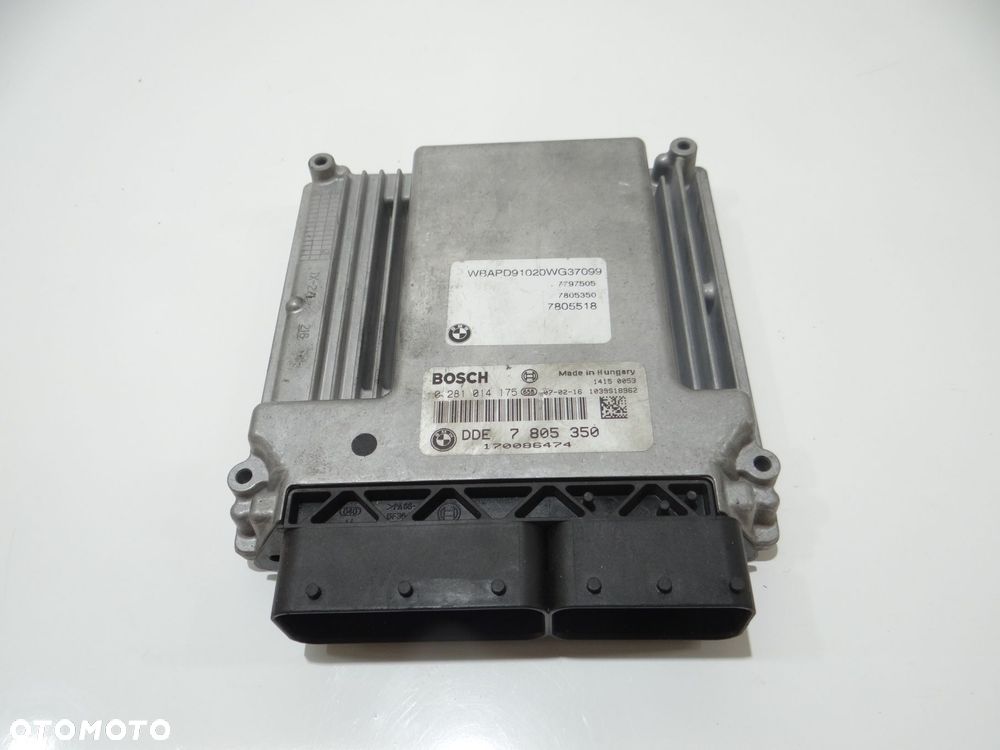 KOMPUTER STEROWNIK SILNIKA BMW X3 E83 LIFT 306D3 7805350 - 1