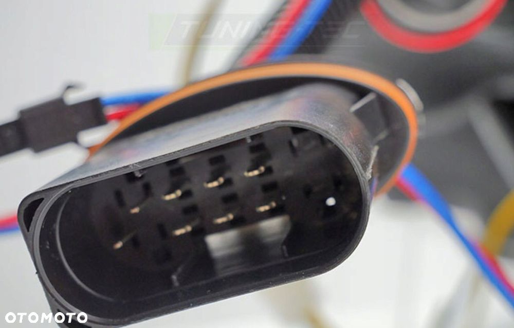 Reflektor Lampa kpl Diody Soczewka Clear Black Mercedes C-klasa w 205 14-18 - 7