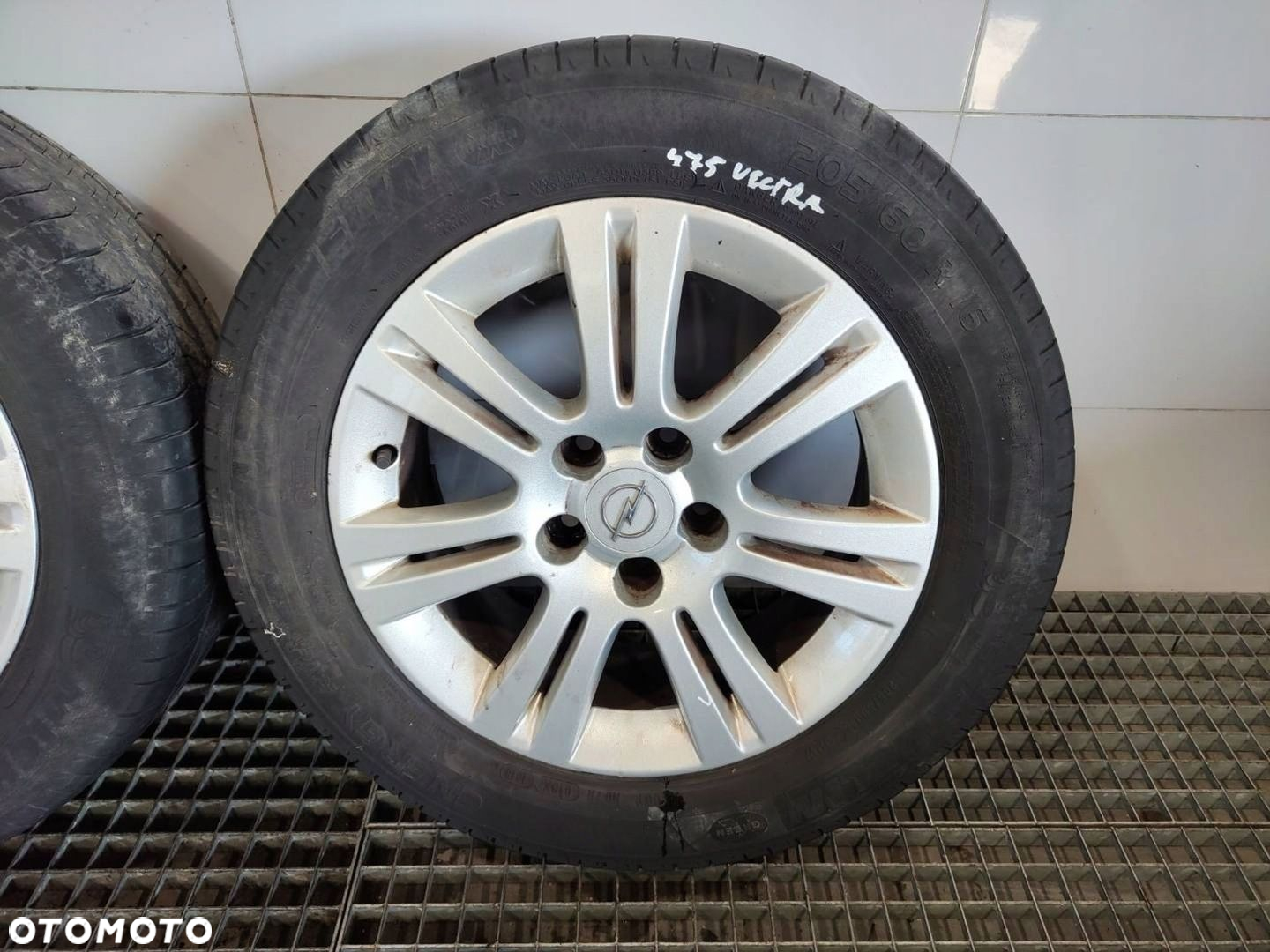4X ALUFELGI KOŁA FELGI 5X110 R16 KOMPLET ET39 OPEL VECTRA C SIGNUM - 3