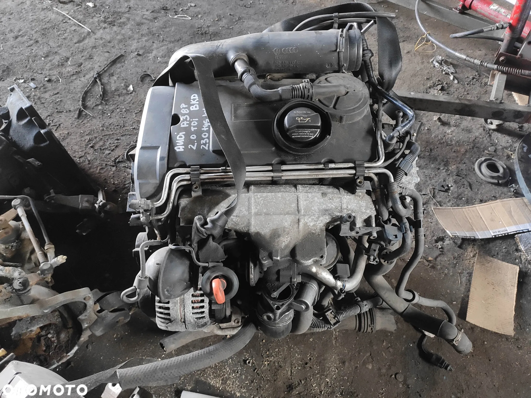 Audi a3 8P 2.0 tdi BKD silnik kompletny - 6