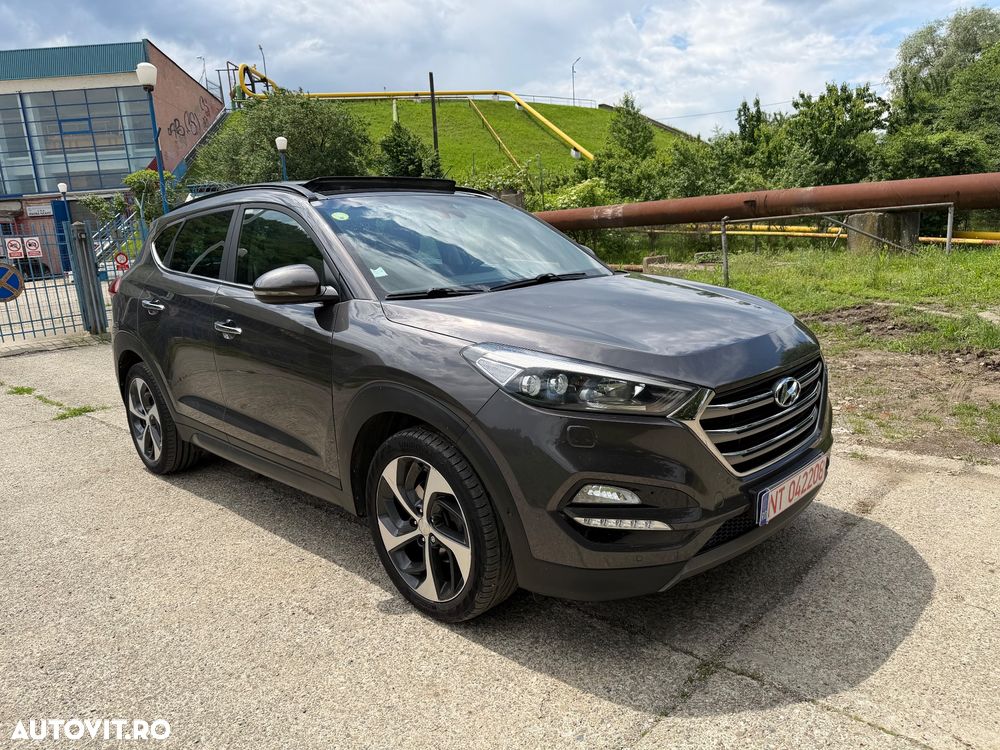 Hyundai Tucson blue 1.7 CRDi 2WD DCT Premium - 3