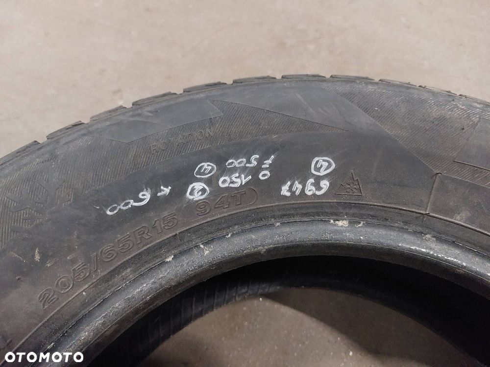 OPONY ZIMOWE 2 SZT 205/65R15 2016R DAYTON DW510 - 4