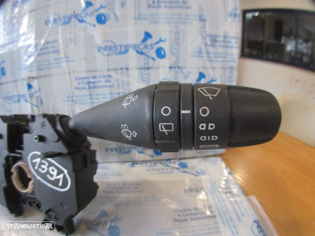 Comutador 86262060 ALFA ROMEO MITO FASE 1 2019 1.3JTD 90CV 3P PRETO ESCOVAS LUZES PISCAS - 2