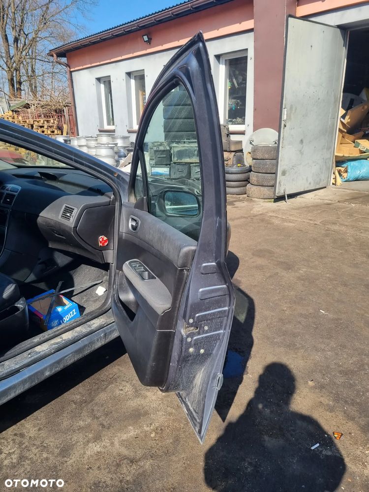 PEUGEOT 307 01-05 2005 r. 5D HB EZWD drzwi prawy przód prawe przednie PP * - 8