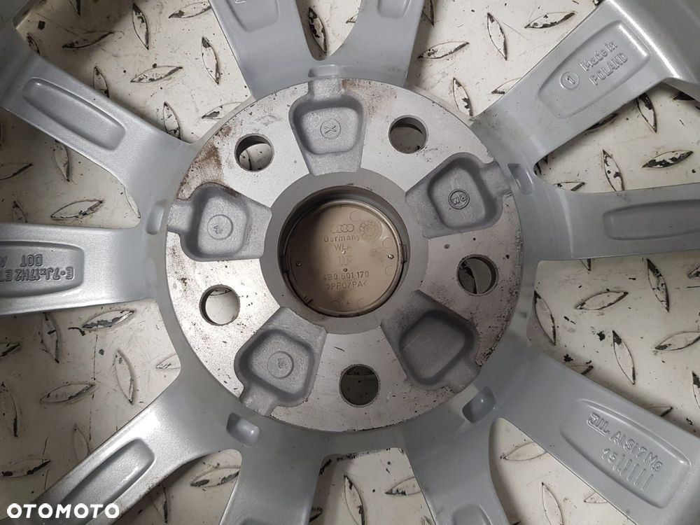 FABRYCZNIE NOWY ORYGINALNY KOMPLET ALUFELGI FELGI ALUMINIOWE AUDI TT A1 A4 A6   7.0 x 17r 5x112 ET47 - 7