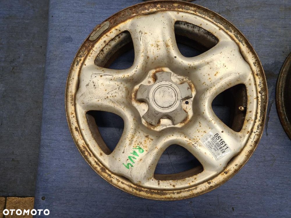 4X FELGI STALOWE R16 6.5J 5x114.3 TOYOTA RAV4 - 3