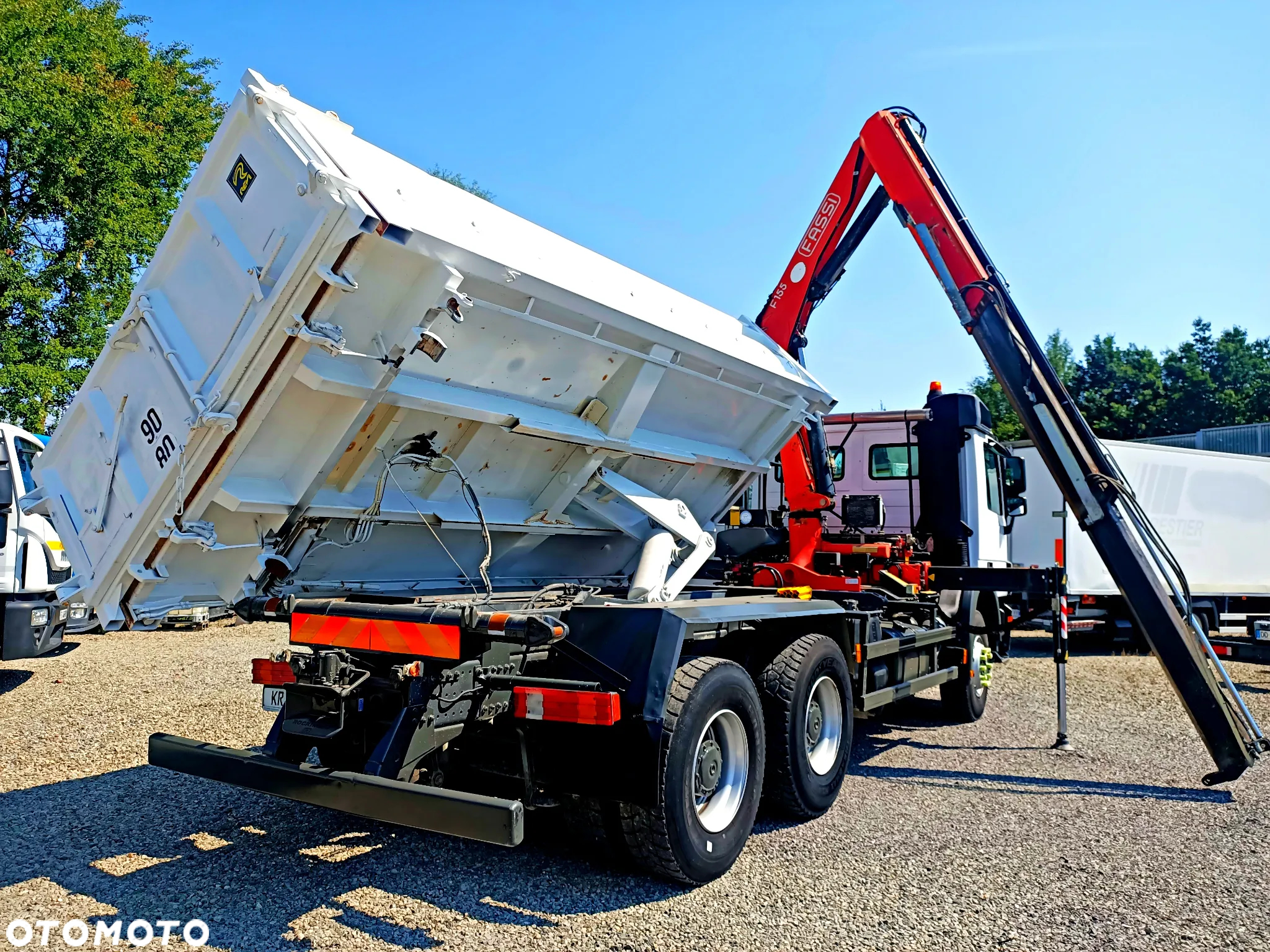 Mercedes-Benz Actros 2636 6x4 HDS Żuraw Dźwig Fassi Wywrotka Hydroburta - 15