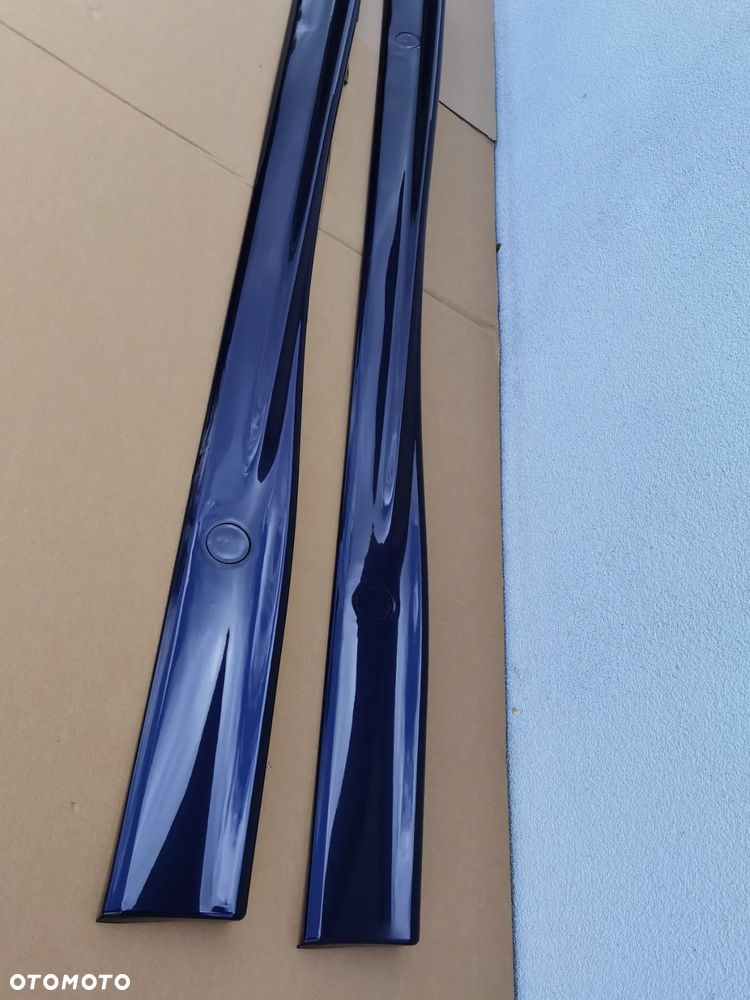 Nakladki progowe PROGI BMW E36 M3 M PAKIET Montrealblau WYSYŁKA - 3