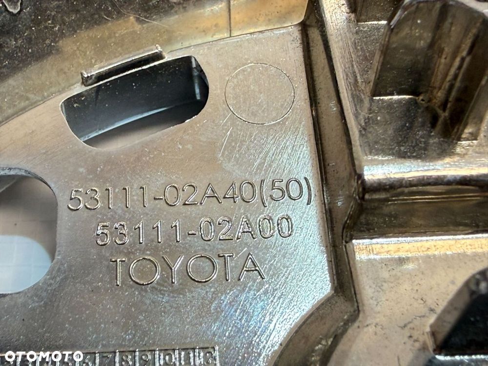 Toyota Auris II Lift 2015-2019 listwa chrom atrapa 53111-02A00 - 10