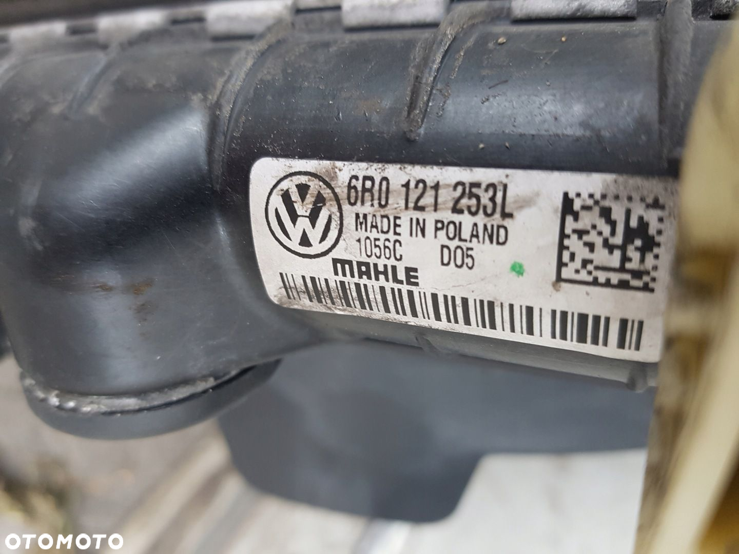 SKODA FABIA 3 III 6V 14r- 1.4 TDI CHŁODNICE WENTYLATOR KOMPLET - 5