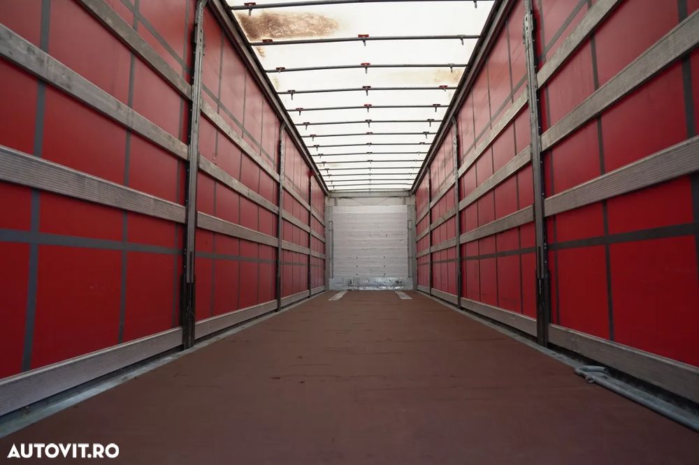 Schmitz Cargobull CORTINĂ / AXĂ RIDICATĂ / ACOPERIȘ RIDICAT / CONTENIER PENTRU PALEȚI - 16