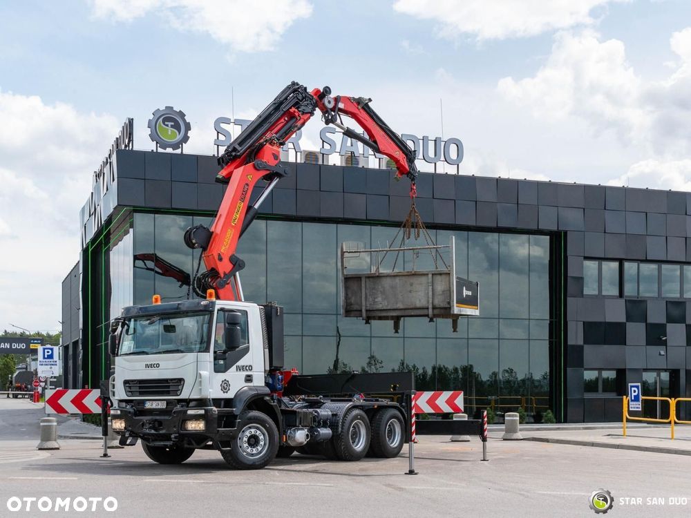 Iveco TRAKKER 450 6x4 PALFINGER PK 44002 HDS Żuraw Fly Jib Ciągnik - 11