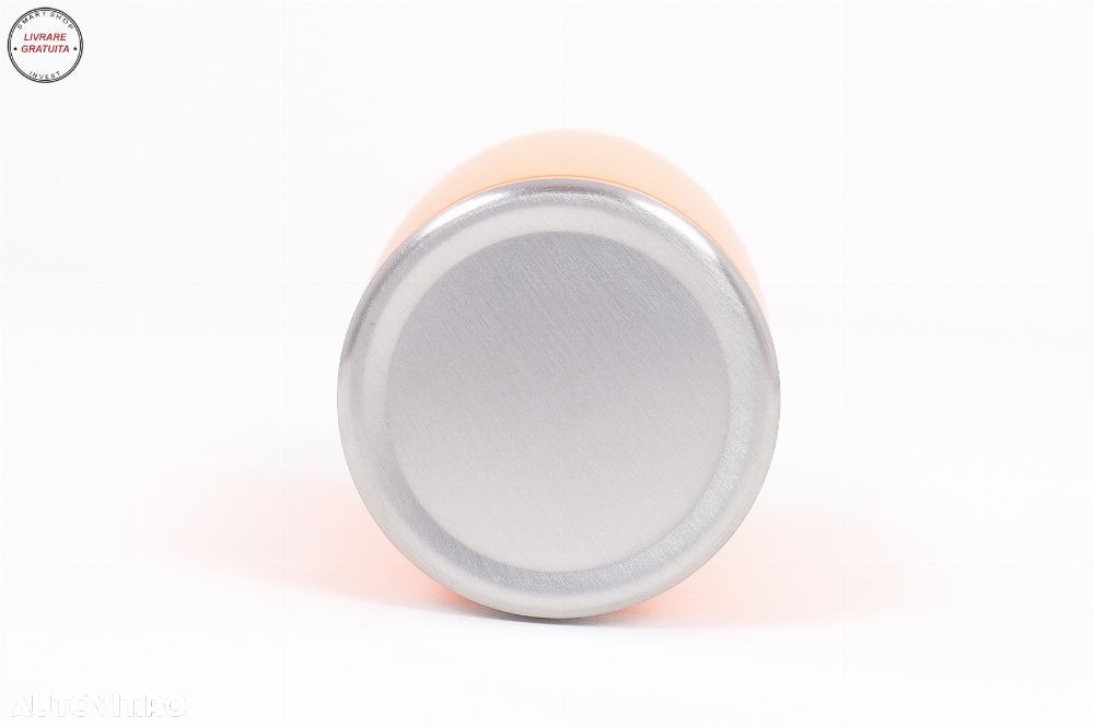 Cana Termoizolanta Otel Inoxidabil SS304 cu Capac Perete Dublu 590ml Portocaliu- livrare gratuita - 2