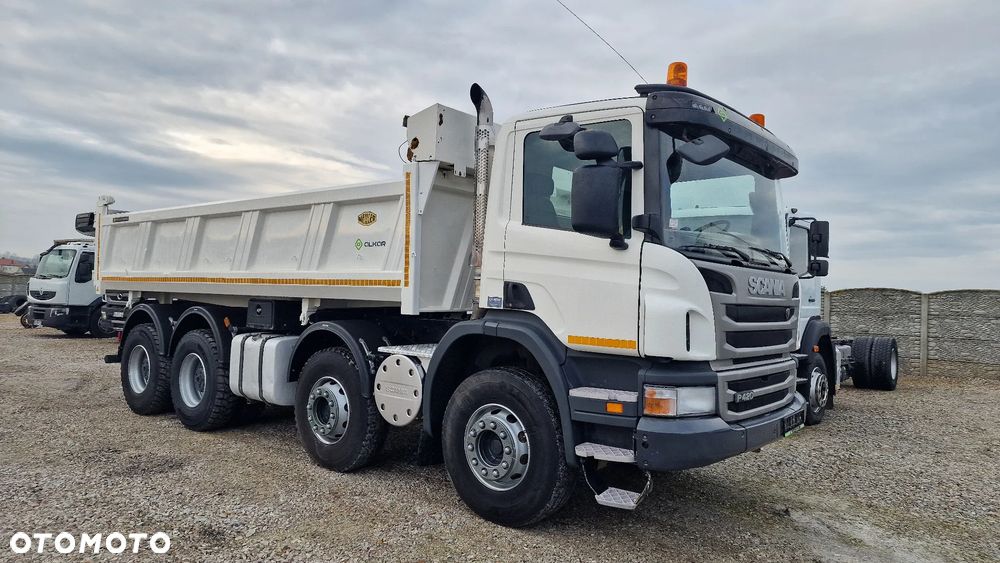 Scania P420 8x4 Hydroburta , Meller kiper , Manual - 2