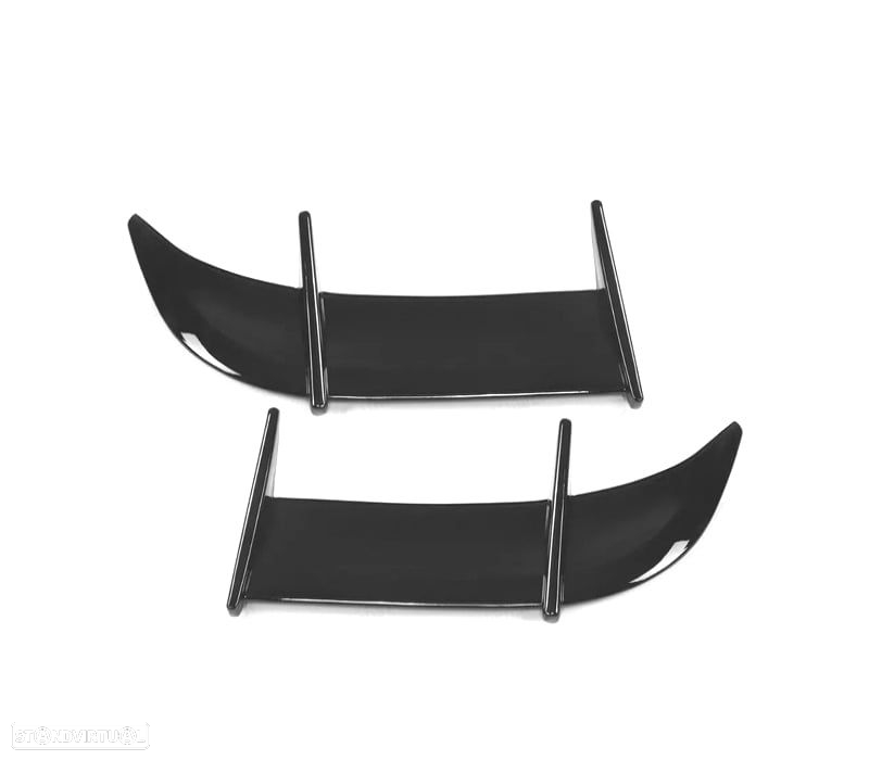 AILERON SPOILER VOLKSWAGEN VW GOLF 8 20- LOOK AK PRETO BRILHANTE - 3