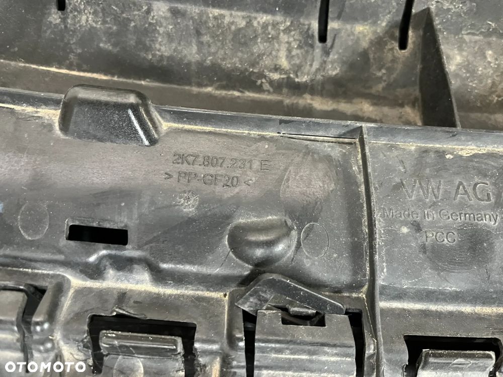 VW Caddy Wzmocnienie atrapy grill 2K7807231E - 4