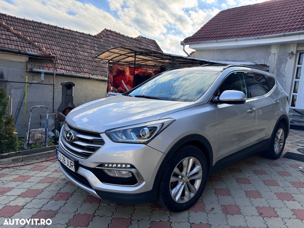 Hyundai Santa Fe blue 2.0 CRDI 4WD Premium - 1