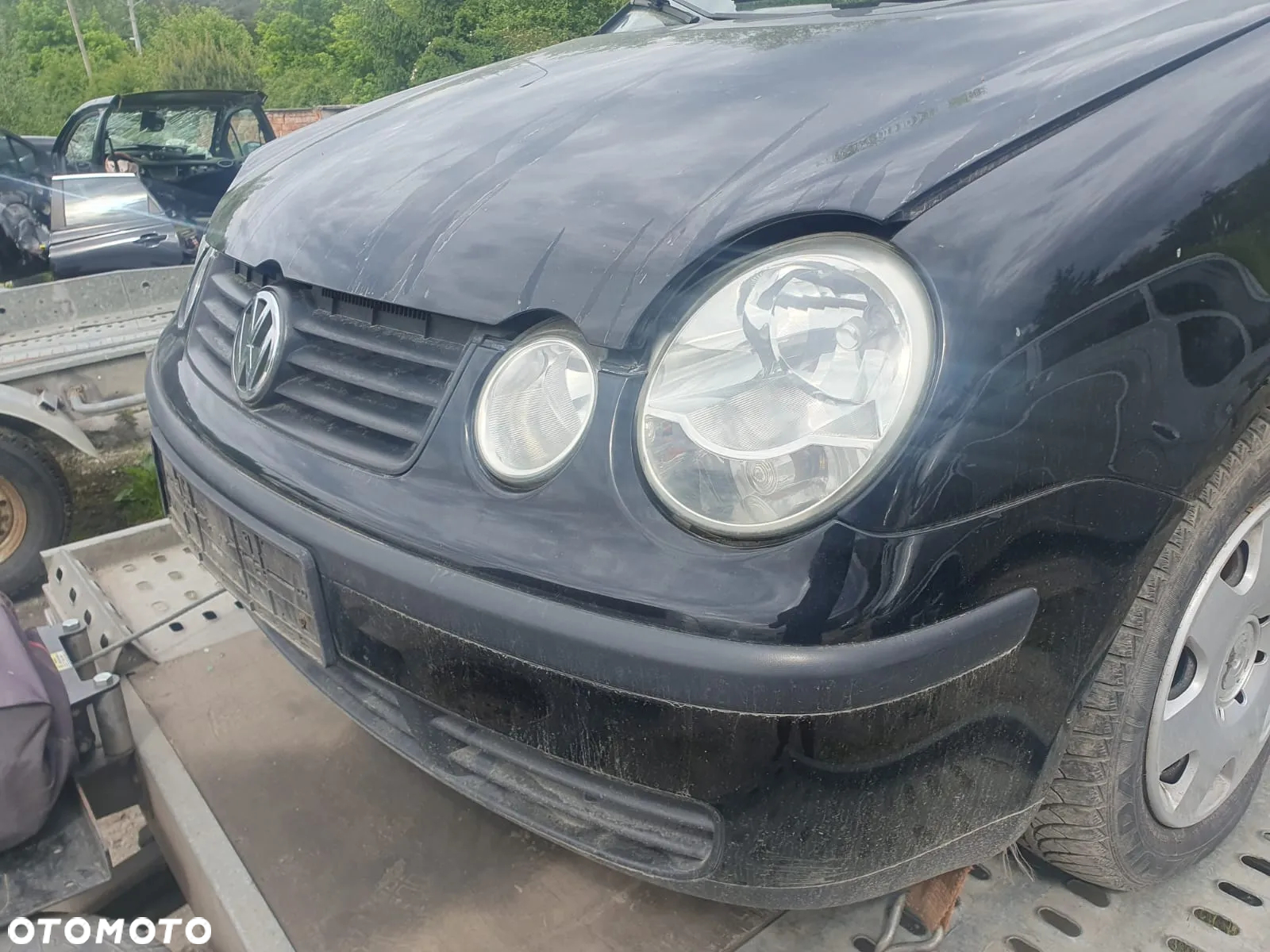 Klapa tylna szyba VW volkswagen POLO 9N 03r 3D 1.2 b kod L041 - 12