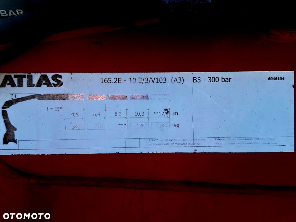 Volvo FMX 410 * WYWROTKA 5,10 m + ATLAS 165.2E + PILOT + BORDMATIC / 6x4 - 9