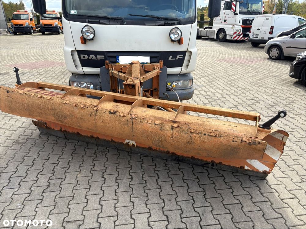 DAF Lf / Solarka + Pług śnieżny / Sterownik / Schmidt / zabudowa hakowa - 6