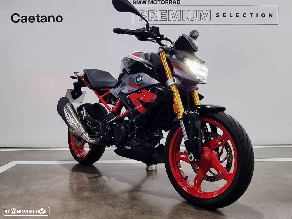 BMW G 310 R 310R Granitgrau met - 4