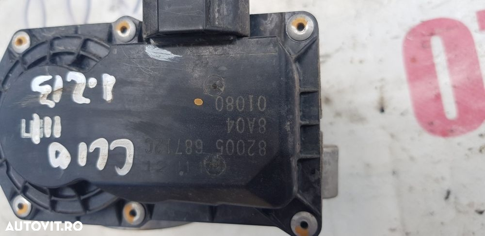 Clapeta acceleratie renault clio 3 motor 1.2 benzină - 2