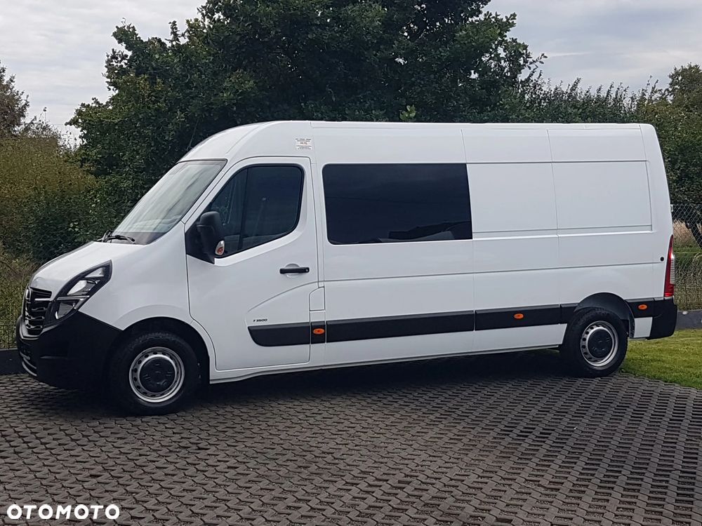 Opel MOVANO 7 OSÓB L3H2 BRYGADÓWKA DŁUGI WYSOKI KLIMA TEMPOMAT KRAJOWY - 2