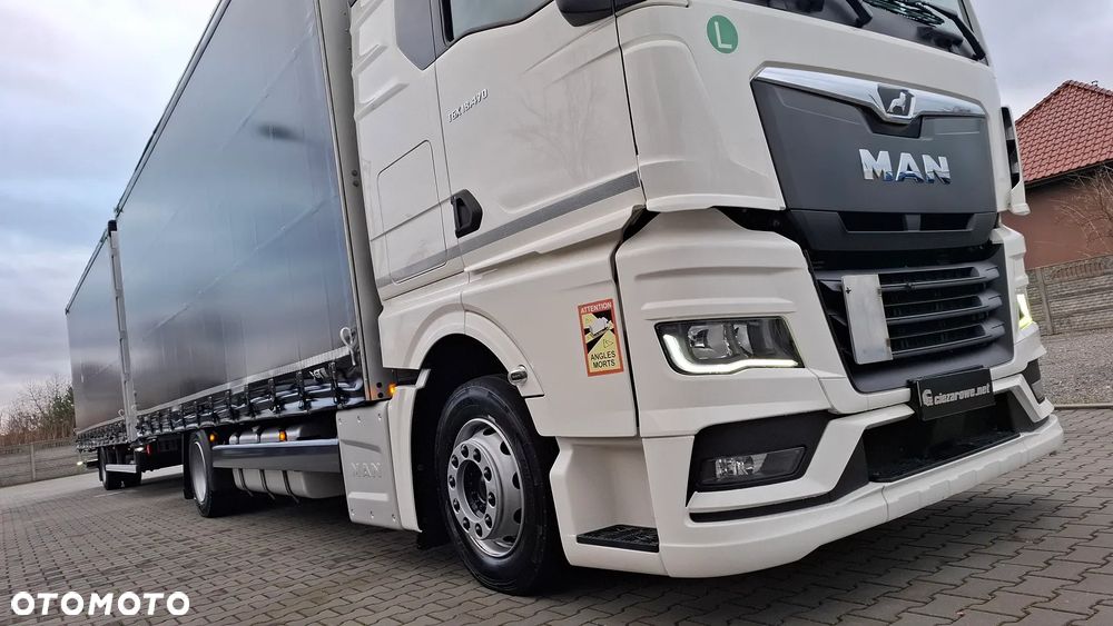 MAN TGX 18.470 / ZESTAW TANDEM / PRZEJAZDOWY / 3 OSIE / PO KONTRAKCIE / SALON PL - 9