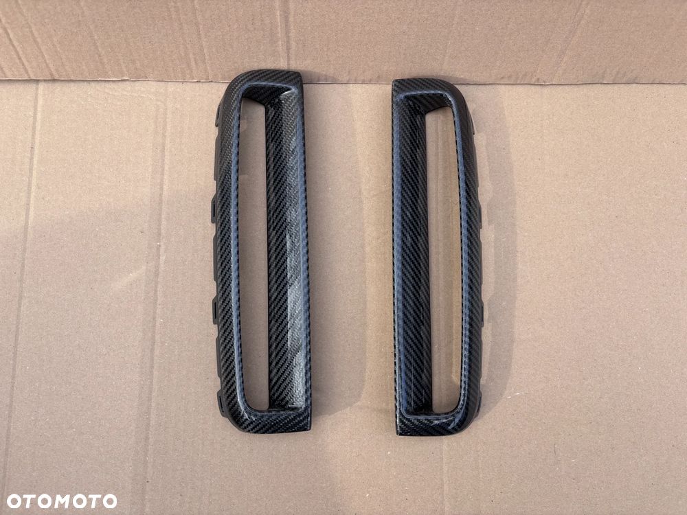 BMW 4 G26 I4 Carbon Nowa Oryginalna Kratka Wlot Zderzaka Przedniego Lewa Prawa Karbon 8081686 8081685