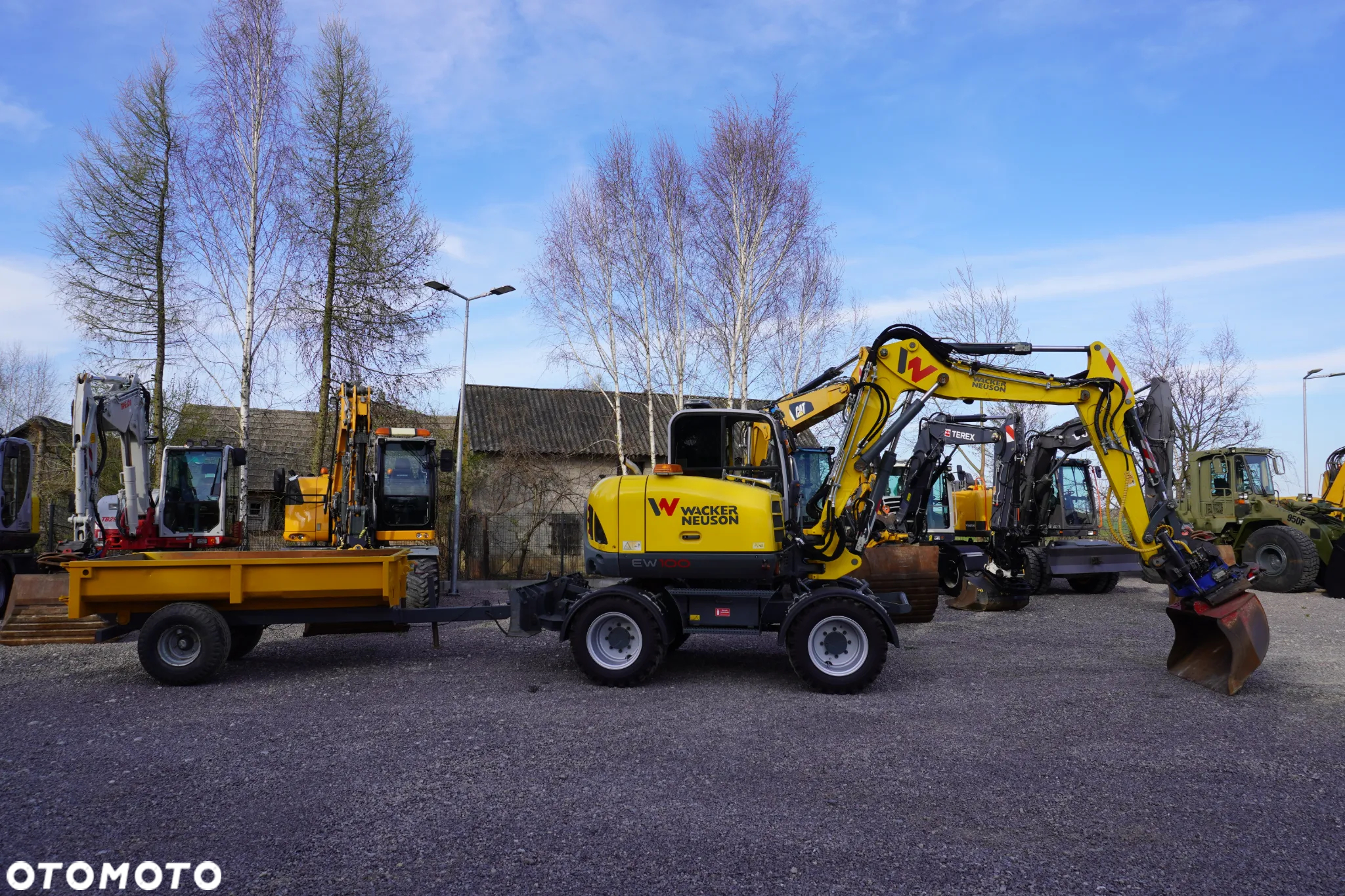 Wacker Neuson EW 100 ROTOTILT + Szczypce  Przyczepa - 15