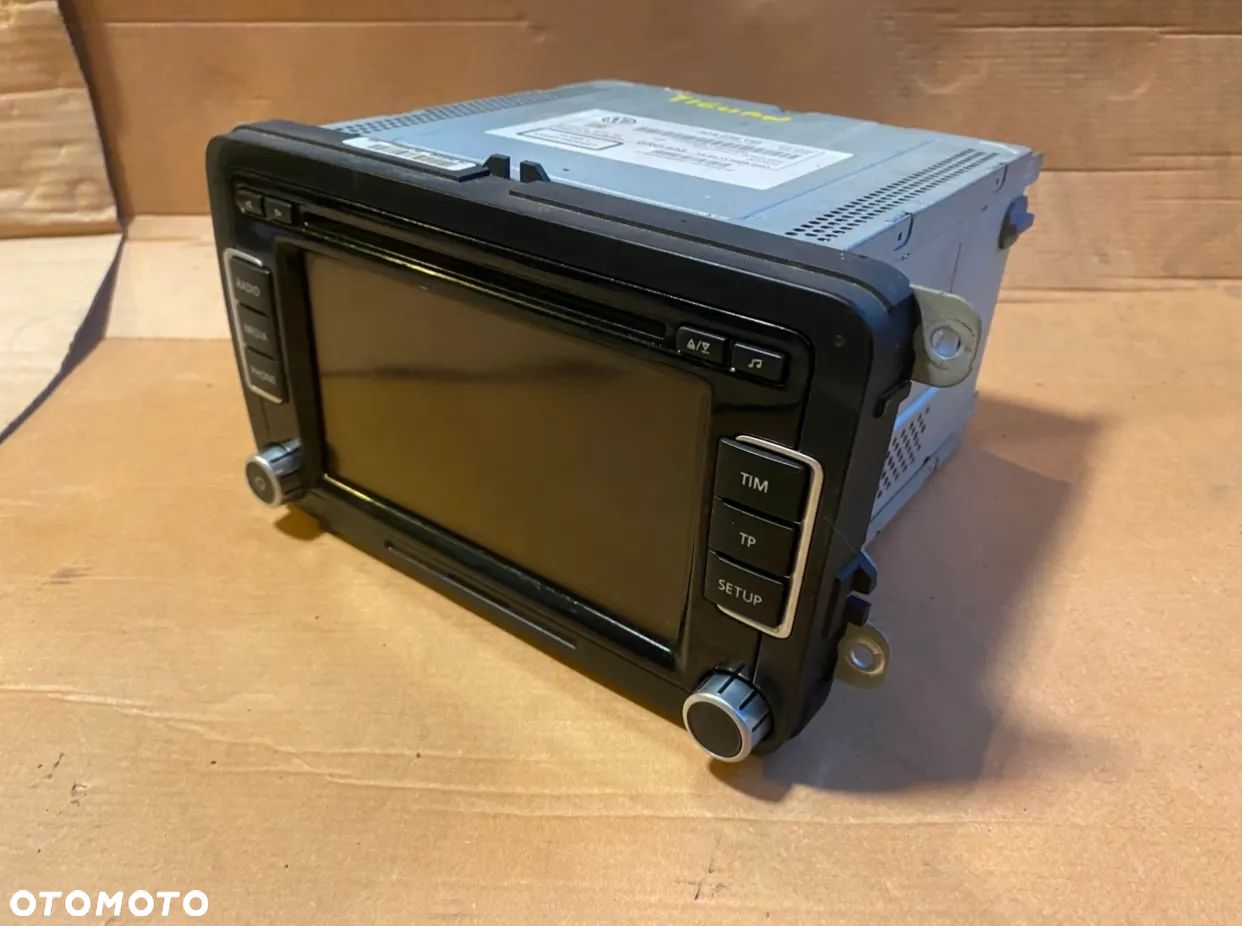 Radio nawigacja Volkswagen VW 3C8035195 RCD510 OE - 1