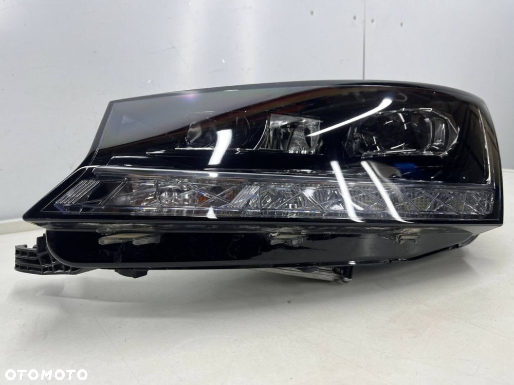 Lampa reflektor Skoda Fabia III LIFT 18-22r. FULL LED lewa przednia IDEALNA ORYGINALNA 6v1941015f - 5
