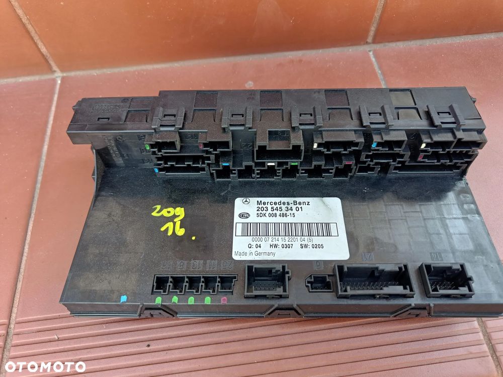 MERCEDES W203 W209 CLK MODUŁ STEROWNIK SAM 2035453401 - 1