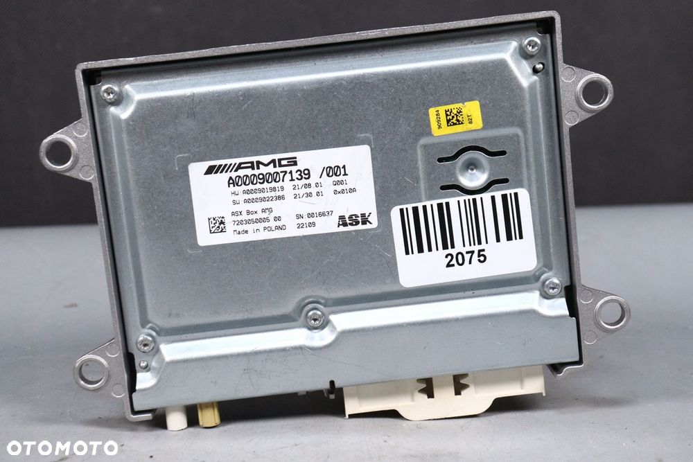Moduł sterownik wzmacniacz amplifier Mercedes W206 W223 A0009007139 - 3