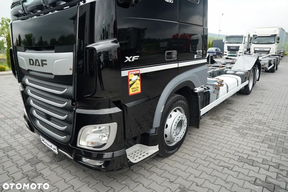 DAF XF 480 / BDF / 6X2 / ZESTAW TANDEM / SSC / KLIMA POSTOJOWA / OŚ PODNOSZONA / WECON - 8