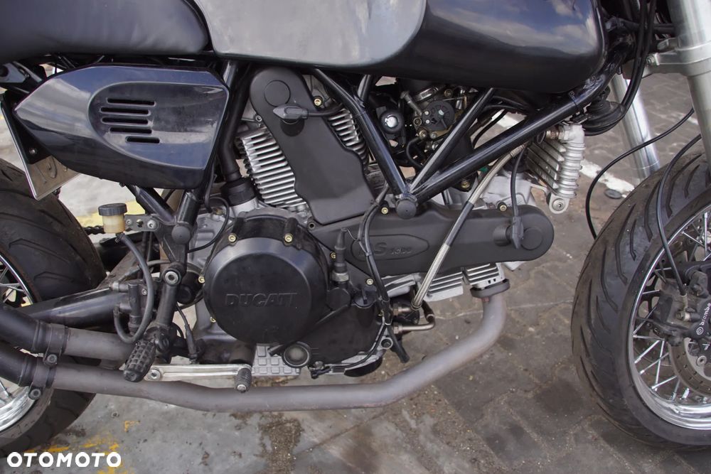 Motocykl na części 692106889 Ducati GT 1000 2008 caferacer felgi silnik ds 1000 ds1000 rama zbiornik siedzenie wachacz lampa manetki wydech termignoni - 9