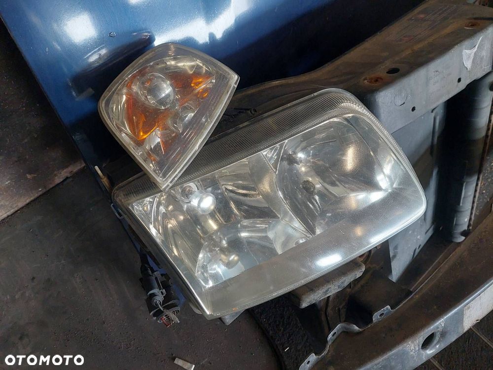 KOMPLETNY PRZÓD MASKA ZDERZAK BŁOTNIKI LAMPY VOLKSWAGEN POLO III LIFT LB5N - 12