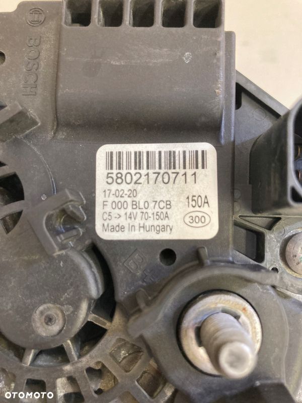 DUCATO 2.3 E6 17- ALTERNATOR 150 AMPER SPRZĘGIEŁKO - 7