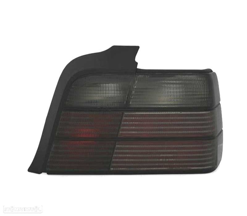 FAROLINS TRASEIROS BMW E36 BERLINA 91-99 LOOK M3 FUMADO - 2