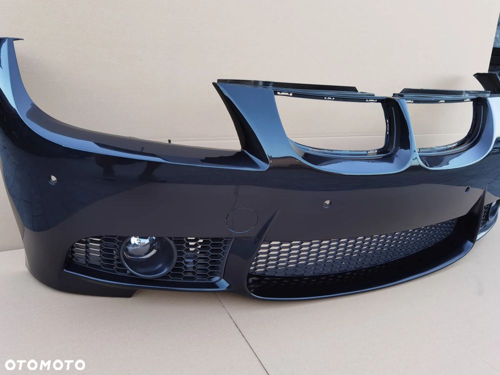 ZDERZAK BMW E90 E91 M PAKIET M3 LOOK BLACKSAPPHIRE METALIC - 4